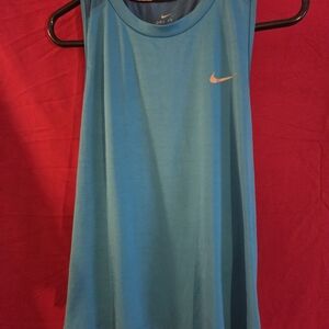Mens Nike Turquoise  Dri-FIT Tank Top